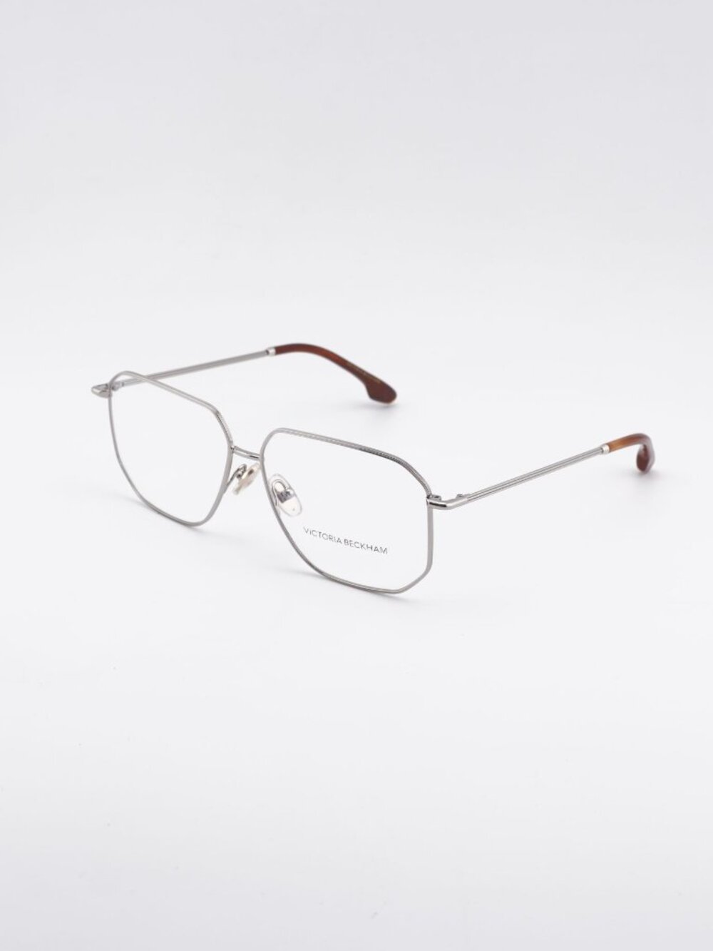 Victoria Beckham VB2115 040 Eyeglasses Silver 56mm Geometric Frame